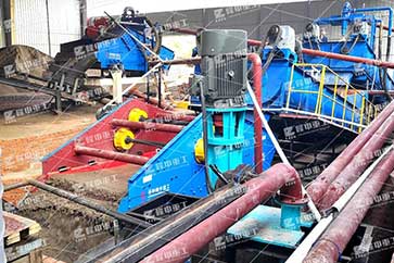 隆中重工尾礦脫水生產線，尾礦脫水振